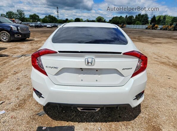 2HGFC2F80MH529798 2021 HONDA CIVIC White Հետևի տեսք