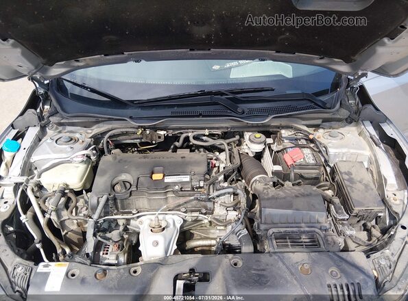 2HGFC2F80MH532572 2021 HONDA CIVIC Silver Հետևի տեսք