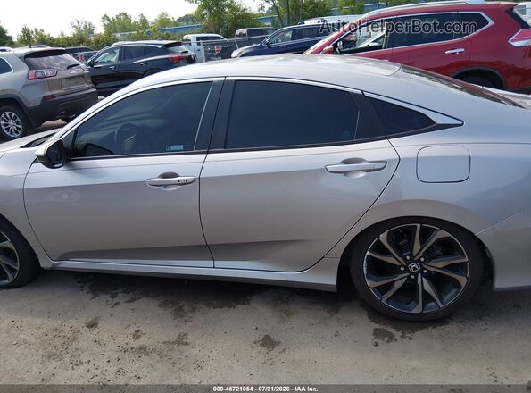 2HGFC2F80MH532572 2021 HONDA CIVIC Silver Սալոնի 360 աստիճան տեսք