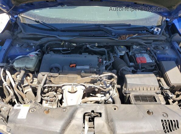 2HGFC2F80MH537884 2021 HONDA CIVIC Blue Vista interior trasera