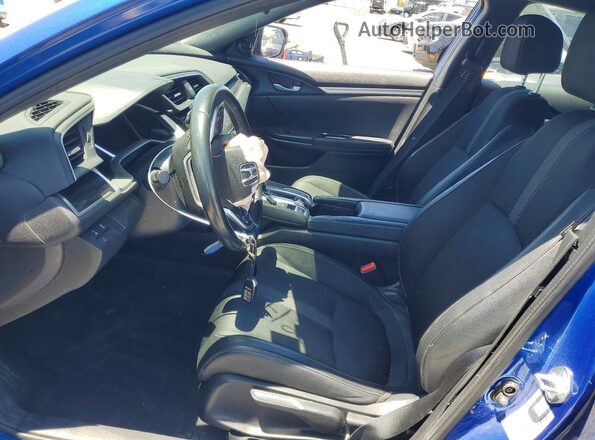 2HGFC2F80MH537884 2021 HONDA CIVIC Blue Vista interior delantera