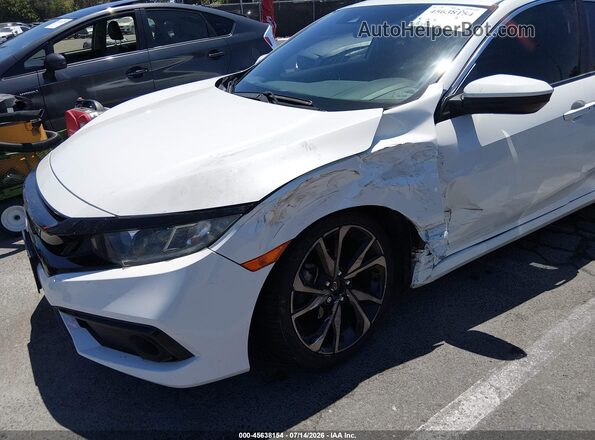 2HGFC2F80MH542373 2021 HONDA CIVIC White Vista frontal
