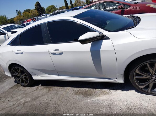 2HGFC2F80MH542373 2021 HONDA CIVIC White Vista interior trasera