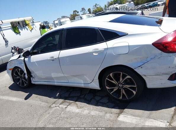 2HGFC2F80MH542373 2021 HONDA CIVIC White Vista interior de 360 grados