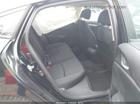 2HGFC2F81GH505966 2016 HONDA CIVIC Black Widok naklejki z numerem VIN