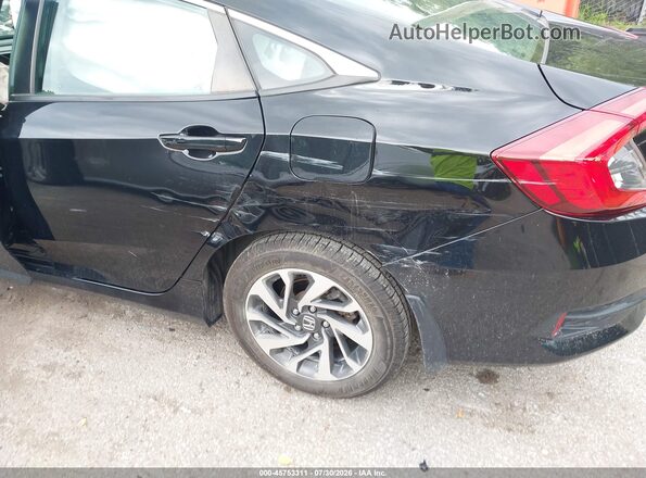 2HGFC2F81GH505966 2016 HONDA CIVIC Black Widok z przodu