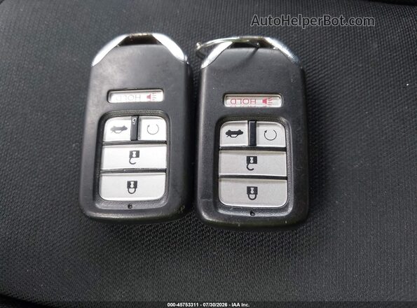 2HGFC2F81GH505966 2016 HONDA CIVIC Black Widok deski rozdzielczej