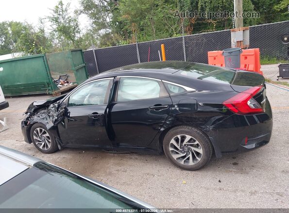 2HGFC2F81GH505966 2016 HONDA CIVIC Black Widok wnętrza 360 stopni
