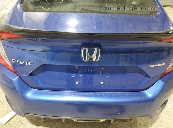 2HGFC2F81KH539155 2019 HONDA CIVIC Blue 