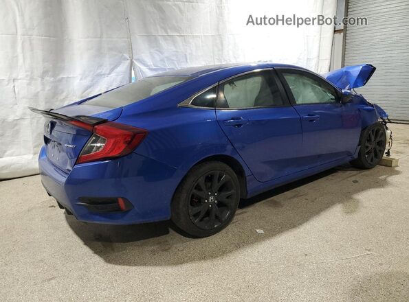 2HGFC2F81KH539155 2019 HONDA CIVIC Blue 