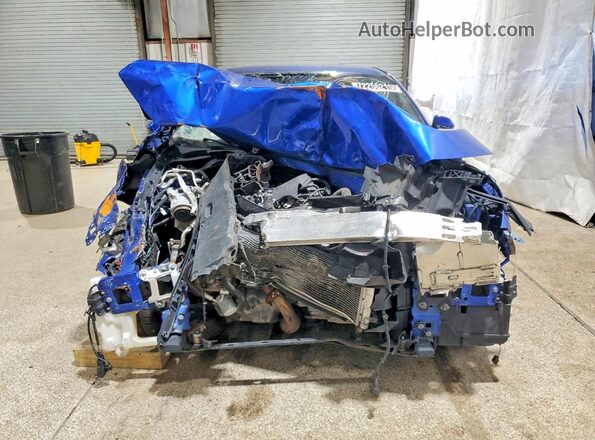 2HGFC2F81KH539155 2019 HONDA CIVIC Blue წინა ხედი