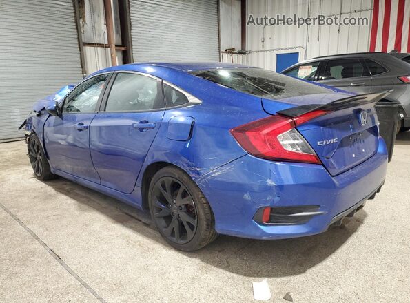 2HGFC2F81KH539155 2019 HONDA CIVIC Blue 