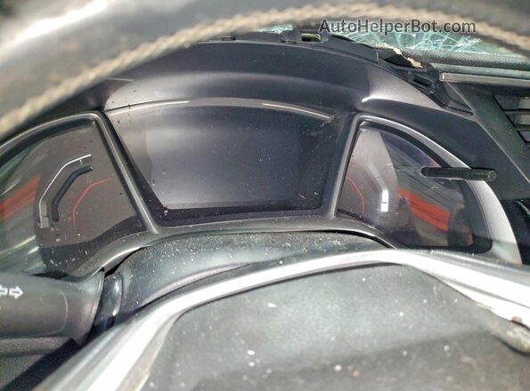 2HGFC2F81KH539155 2019 HONDA CIVIC Blue ხელსაწყოთა პანელის ხედი