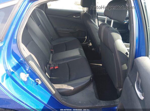 2HGFC2F81KH543657 2019 HONDA CIVIC Blue VIN კოდის სტიკერის ხედი