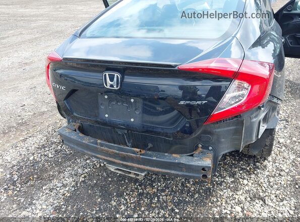 2HGFC2F81KH559650 2019 HONDA CIVIC Black Вид спереду
