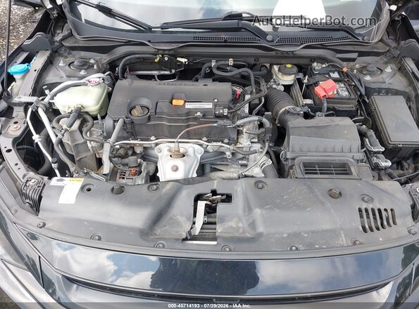 2HGFC2F81KH559650 2019 HONDA CIVIC Black Вид ззаду