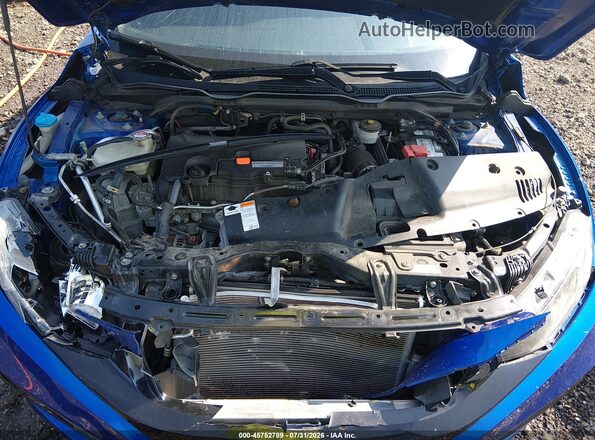 2HGFC2F81LH550447 2020 HONDA CIVIC Синий Вид сзади