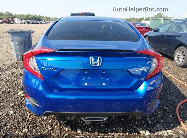 2HGFC2F81LH550447 2020 HONDA CIVIC Синий 