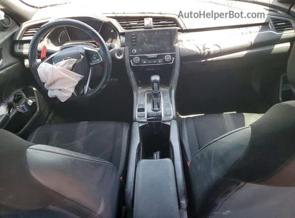 2HGFC2F81LH556734 2020 HONDA CIVIC Red Առջևի վահանակի տեսք