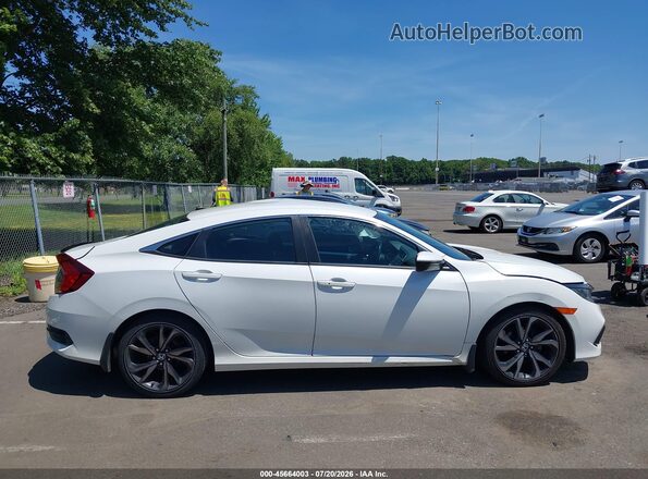 2HGFC2F81LH563814 2020 HONDA CIVIC White Rear interior view