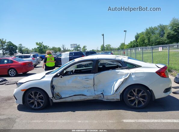 2HGFC2F81LH563814 2020 HONDA CIVIC White 360 interior view