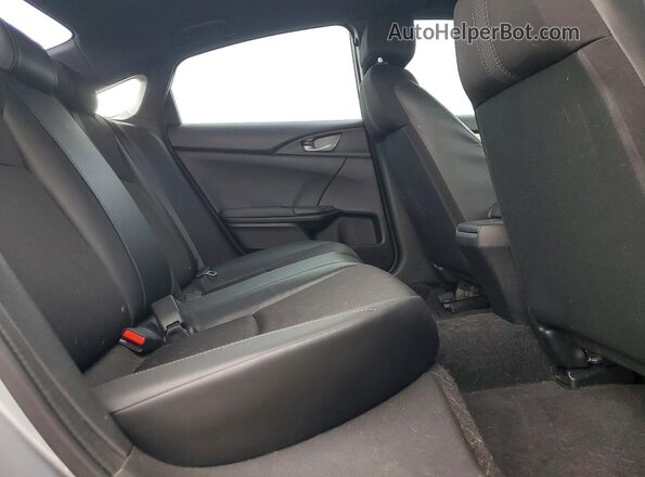 2HGFC2F81LH585215 2020 HONDA CIVIC Silver Rear seats view