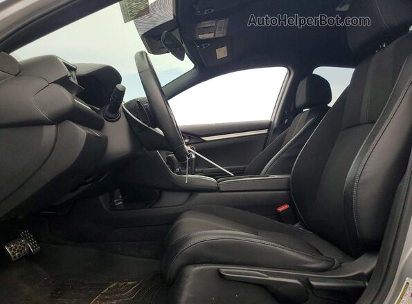 2HGFC2F81LH585215 2020 HONDA CIVIC Silver Front interior view