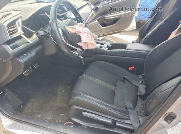2HGFC2F81MH505574 2021 HONDA CIVIC Gray Вид салону спереду