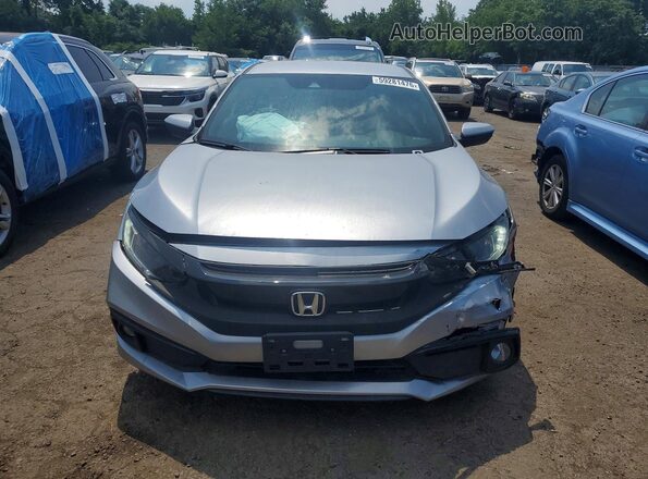 2HGFC2F81MH505574 2021 HONDA CIVIC Gray Вид спереду