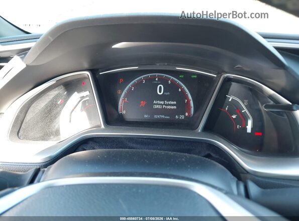 2HGFC2F81MH508314 2021 HONDA CIVIC Gray Rear seats view