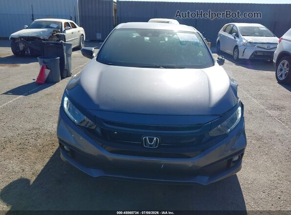 2HGFC2F81MH508314 2021 HONDA CIVIC Gray 