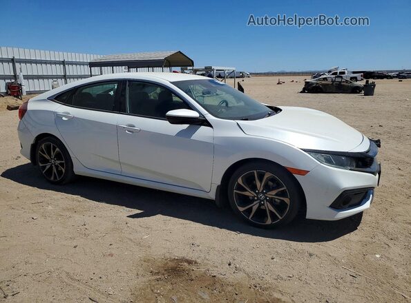 2HGFC2F81MH515599 2021 HONDA CIVIC White Przód prawy