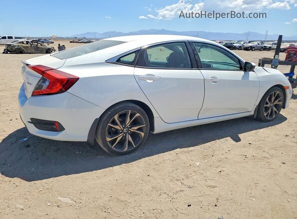 2HGFC2F81MH515599 2021 HONDA CIVIC White Tył prawy