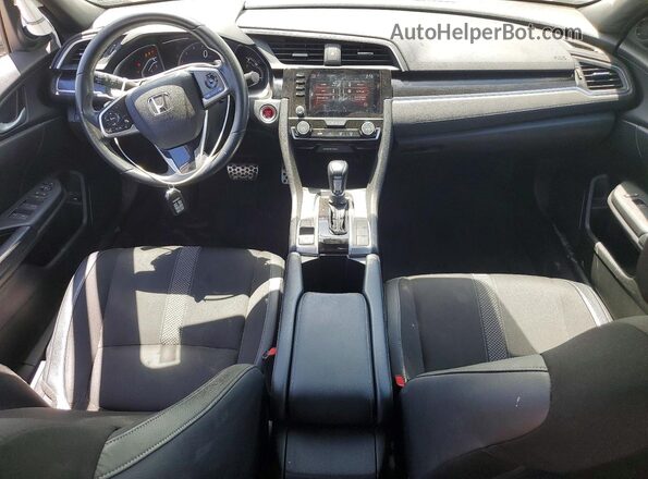 2HGFC2F81MH515599 2021 HONDA CIVIC White Widok deski rozdzielczej