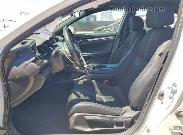 2HGFC2F81MH515599 2021 HONDA CIVIC White Widok wnętrza z przodu