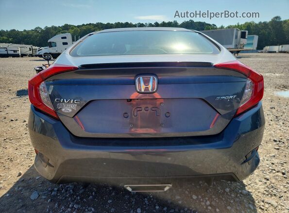2HGFC2F81MH516946 2021 HONDA CIVIC Серый Вид сзади