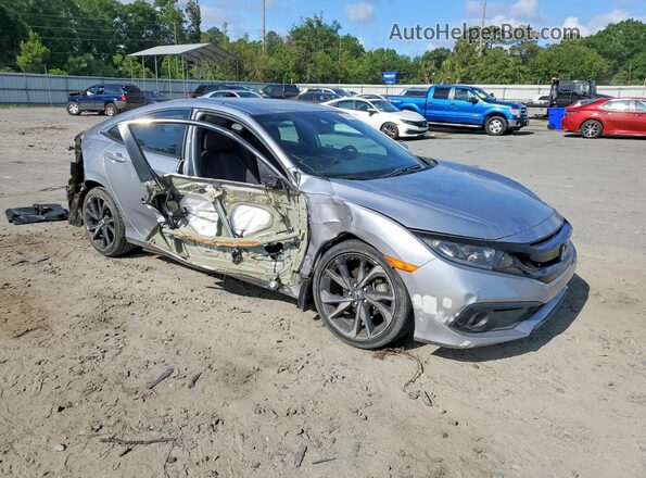 2HGFC2F81MH541104 2021 HONDA CIVIC Silver Front right