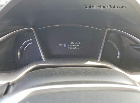 2HGFC2F81MH541104 2021 HONDA CIVIC Silver Instrument cluster view