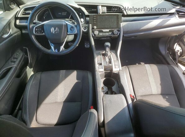 2HGFC2F81MH541104 2021 HONDA CIVIC Silver Dashboard view