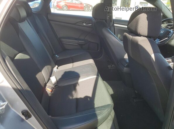 2HGFC2F81MH541104 2021 HONDA CIVIC Silver Rear seats view