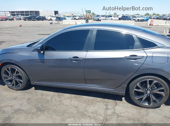 2HGFC2F81MH548599 2021 HONDA CIVIC Gray 360 interior view