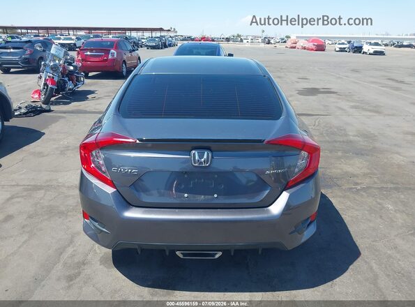 2HGFC2F81MH548599 2021 HONDA CIVIC Gray 