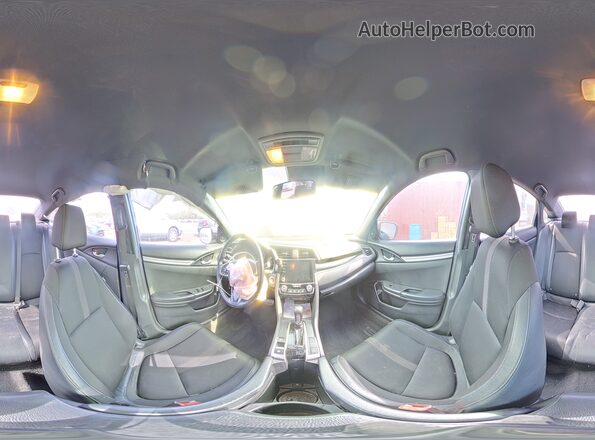 2HGFC2F81MH554368 2021 HONDA CIVIC Gray Widok wnętrza 360 stopni