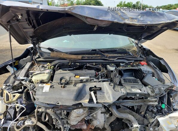 2HGFC2F81MH554368 2021 HONDA CIVIC Gray Widok wnętrza z tyłu