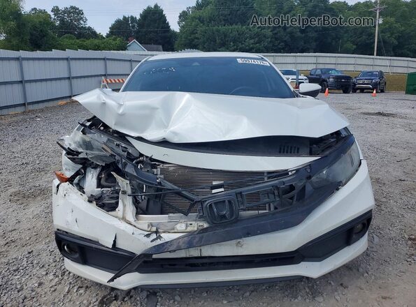 2HGFC2F81MH558470 2021 HONDA CIVIC Белый Вид спереди