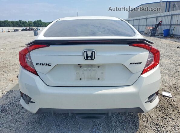 2HGFC2F81MH558470 2021 HONDA CIVIC Белый Вид сзади