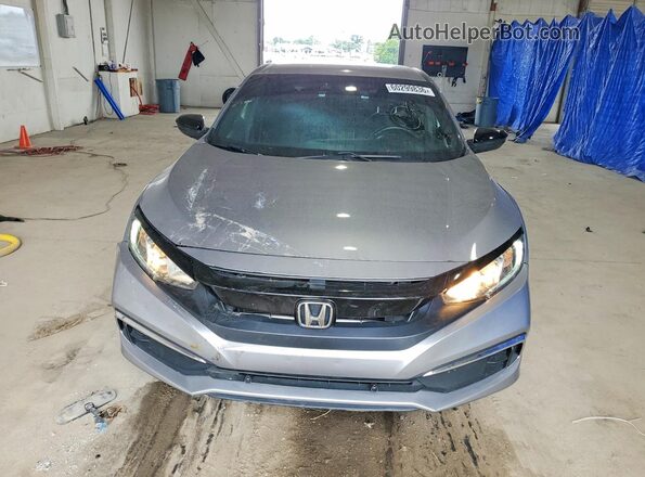 2HGFC2F82KH522896 2019 HONDA CIVIC Серебряный Вид спереди