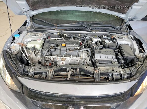 2HGFC2F82KH522896 2019 HONDA CIVIC Серебряный Вид задней части салона