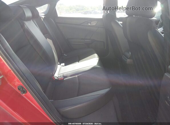 2HGFC2F82KH527161 2019 HONDA CIVIC Красный Вид наклейки с VIN-кодом