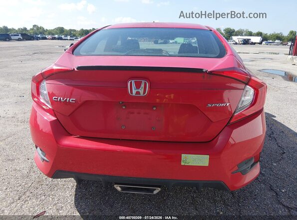 2HGFC2F82KH527161 2019 HONDA CIVIC Красный 